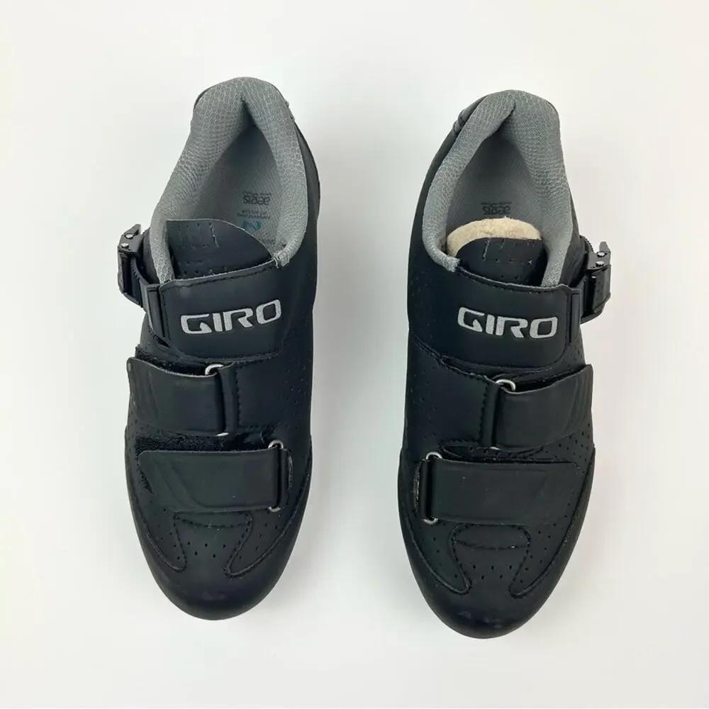 Giro Espada E70 Road‎ Cycling 3 bolt Shoe Black Size 37